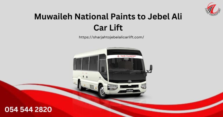 Muwaileh National Paints to Jebel Ali Car Lift