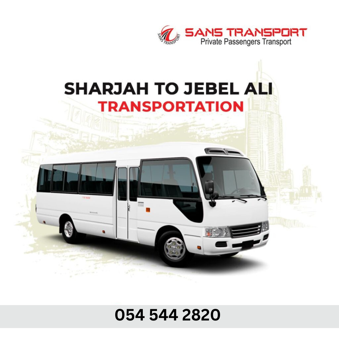 passenger transport from Sharjah to Jebel Ali.