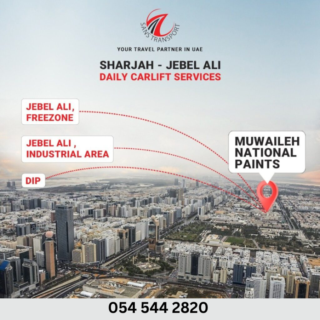 car lift to Jebel Ali