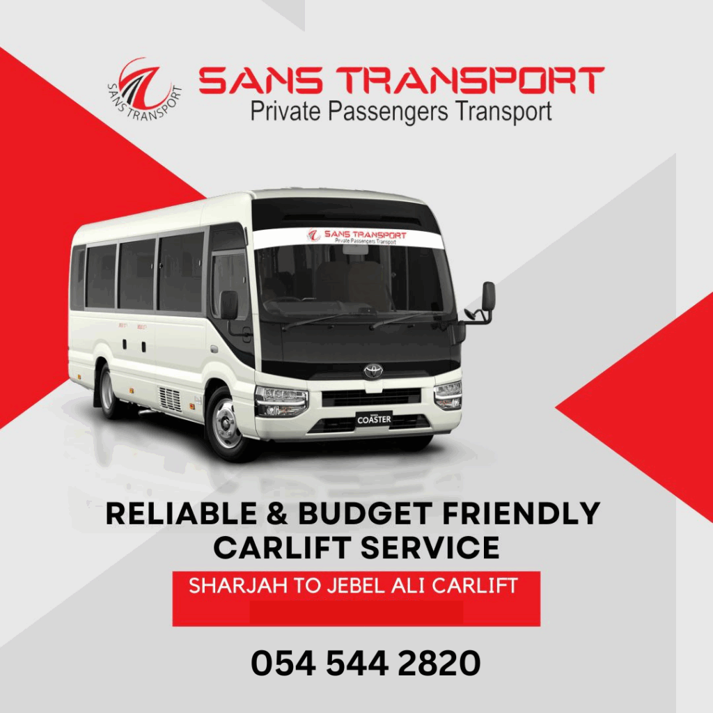 Carlift to Jebel Ali