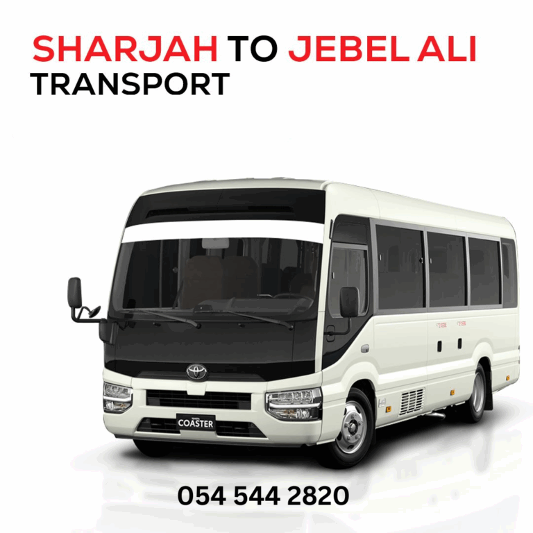Sharjah to Jebel Ali Transport
