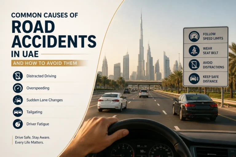 `Common Causes of Road Accidents in UAE and How to Avoid Them